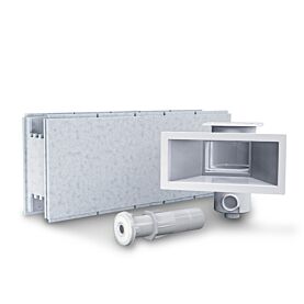 Rechteckpool Styropor Pool Stein-Skimmer-Set 400 x 800 x 150 cm