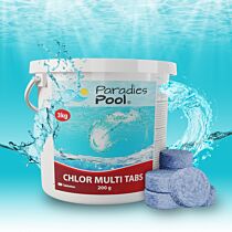 Chlor Multi Tabs 5 in 1, Tabletten 200 g, 3 kg (W46)