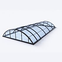 Poolüberdachung ALBIXON Klasik Sky Clear C 509 x 1066 x 155 cm