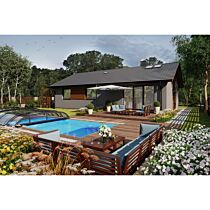 ALBIXON Skimmer Pool QBIG Benefit 3,00 x 7,00 x 1,20 m