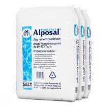 Alposal Poolsalz 75 kg, Schwimmbadsalz, Chlorinator geeignet, Salzelektrolyse, Siedesalz
