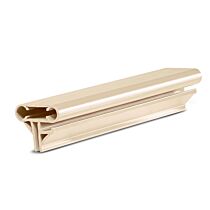 Rundpool Stahlwandpool weiß Folie sand 0,8 mm Poolset rund 400 x 135 cm als Einzelbecken