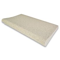 Beckenrandstein - Set rechteckform Schwallkante Sand für Rechtecktreppe
