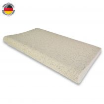 Beckenrandstein - Set rechteckform Schwallkante Sand
