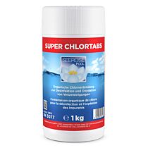 Seerose Super Chlortabs 20 g, 3 kg organisch