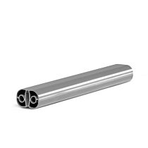 Rundpool EDITION GRAU Stahlwandpool rund 500 x 120 cm Komplettset Platin Tiefbecken