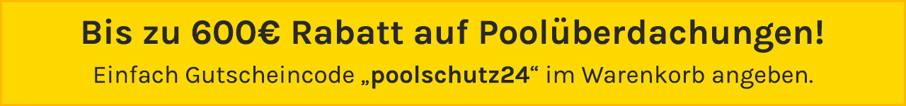 Poolüberdachung