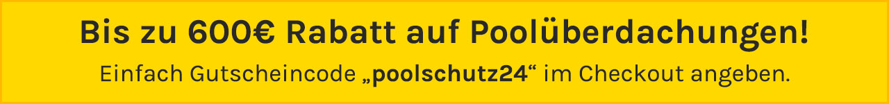 Poolüberdachung